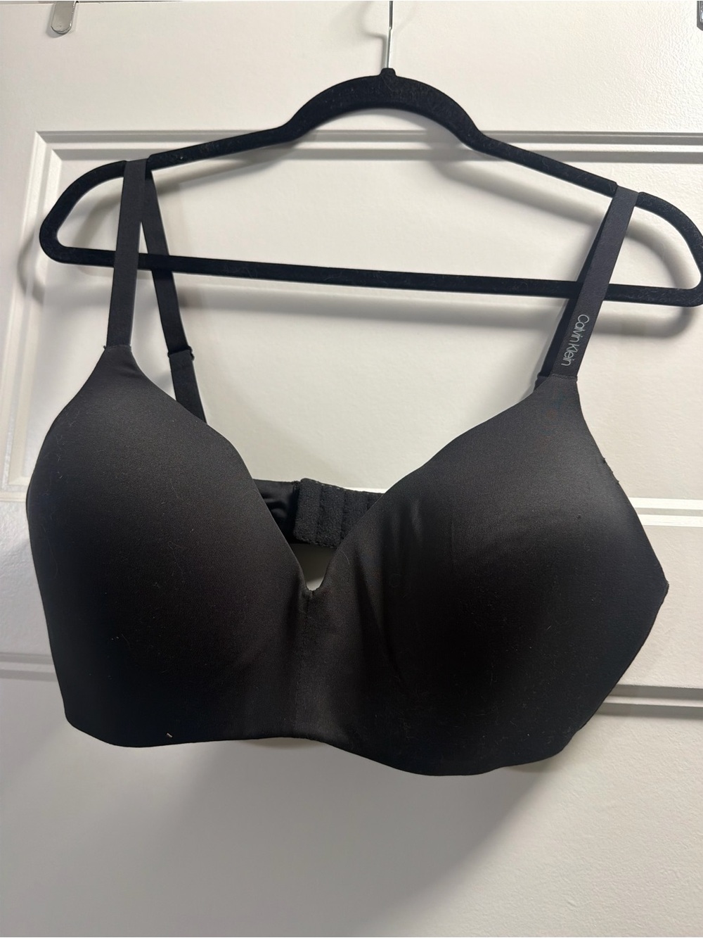 Calvin Klein Black Seamless Molded T-Shirt Bra